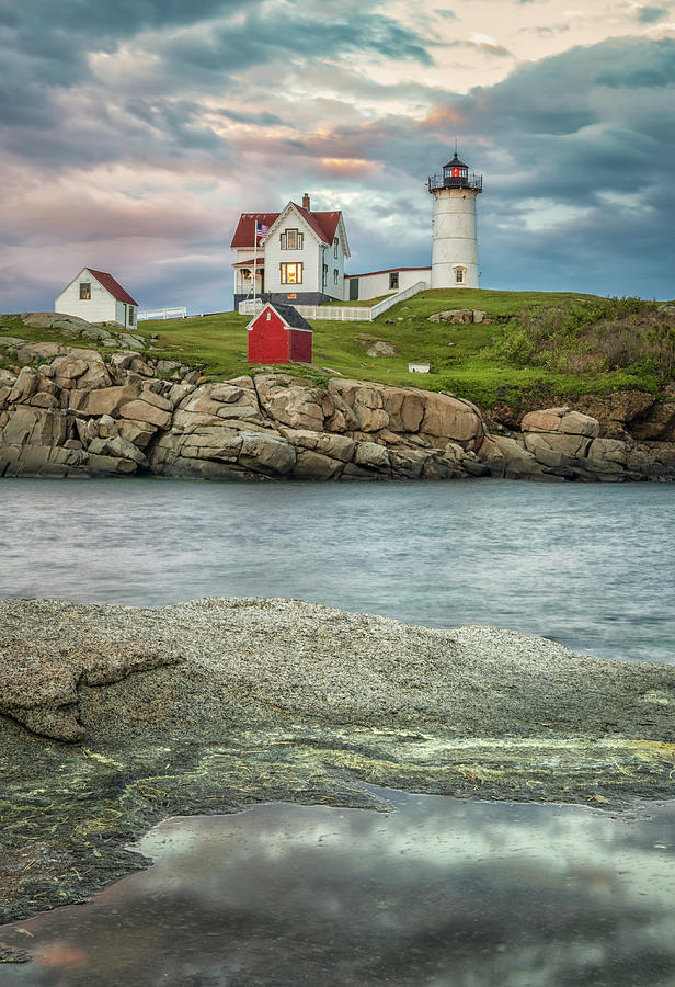 Nubble Light Photograph by Brian Caldwell