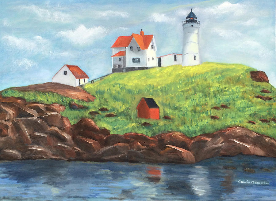 Nubble Light Painting by Connie Meerman | Fine Art America