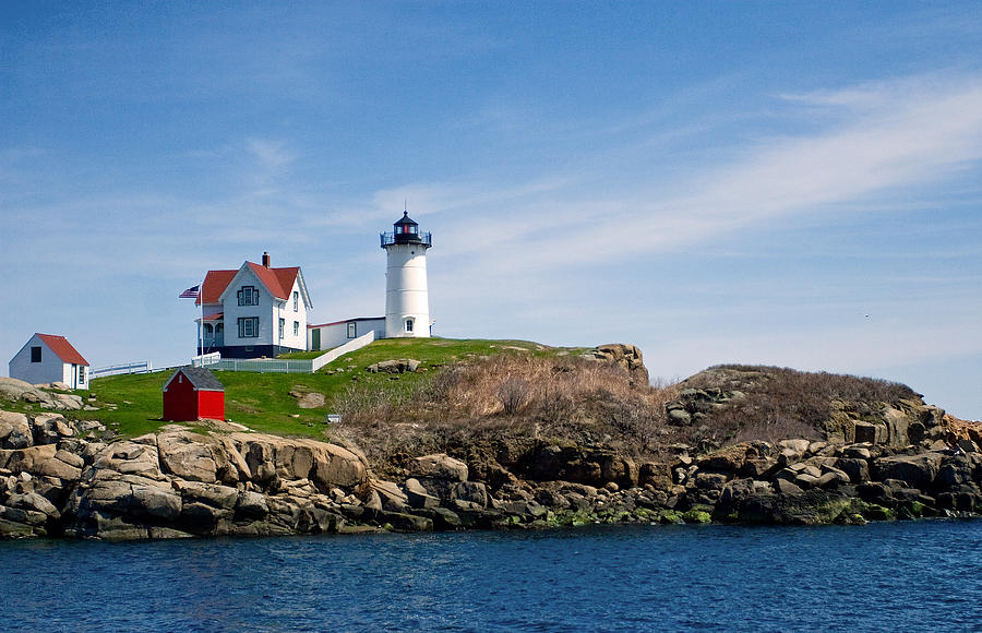 Nubble Light Main Photograph By Buffaloworks Photography - Fine Art America