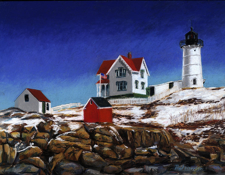 Nubble Light Painting by Paul Gardner