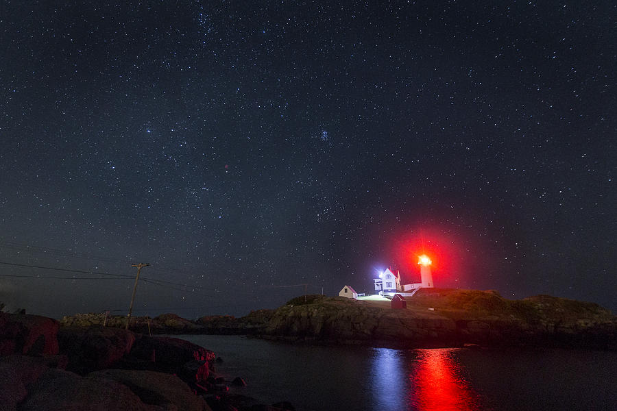 Summer Photograph - Nubble Lighthouse 2 by Austin Perry