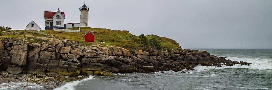 Nubble Lighthouse Photograph by Kevin Craft