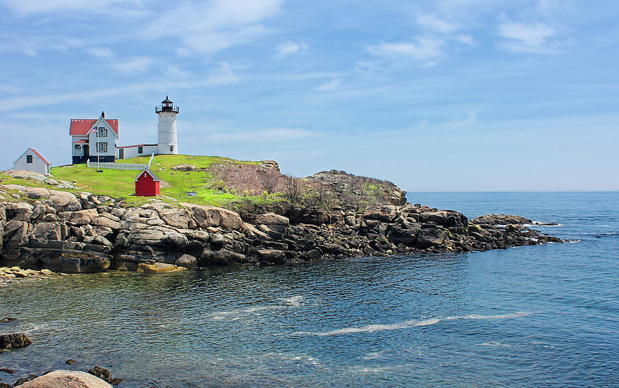 Nubble Lighthouse, Maine Photograph by William Alexander - Fine Art America