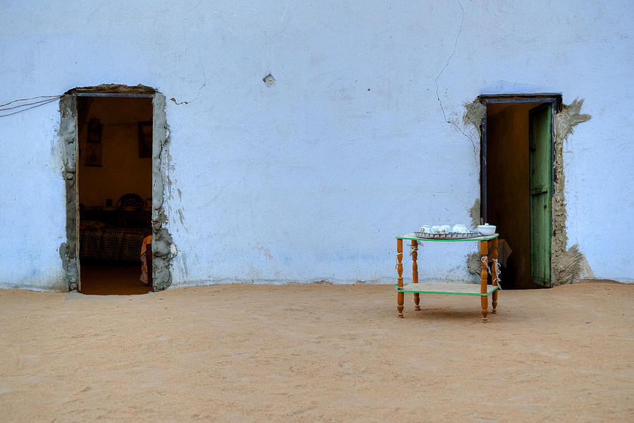 Tea Photograph - Nubian House in Egypt by Joana Kruse