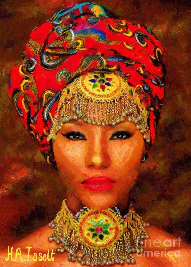 Nubian Digital Art by Humphrey Isselt