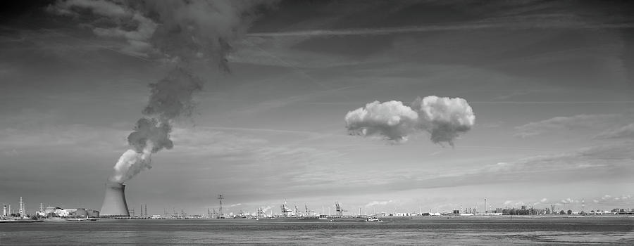 nuclear power plant Antwerp Photograph by Dirk Ercken
