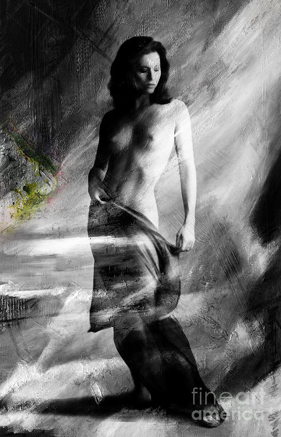 Nude 026b Painting by Gull G