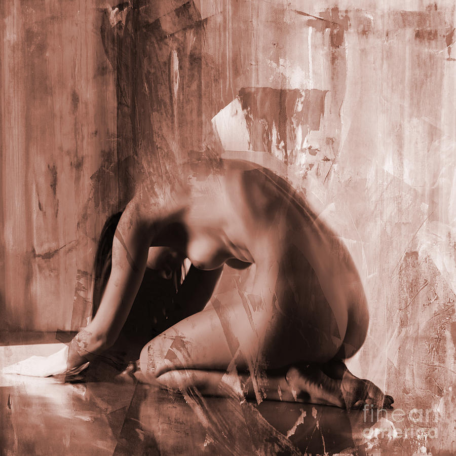Nude Painting - Nude 030a by Gull G
