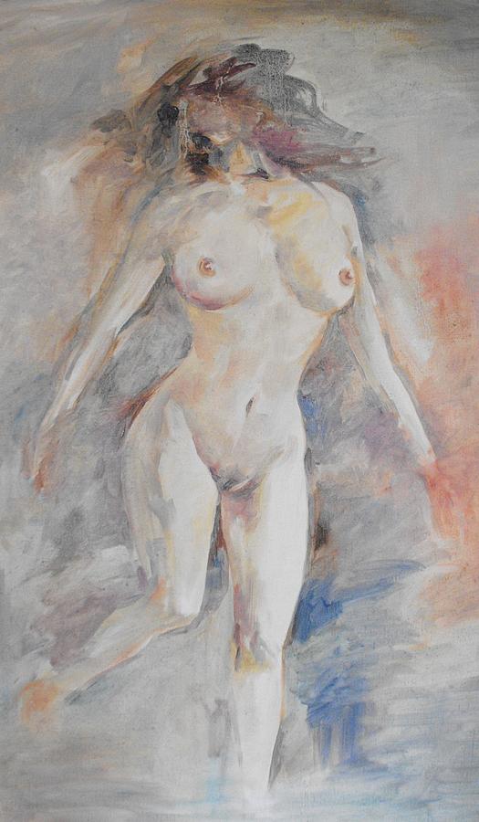 Nude 1 Painting by L R B