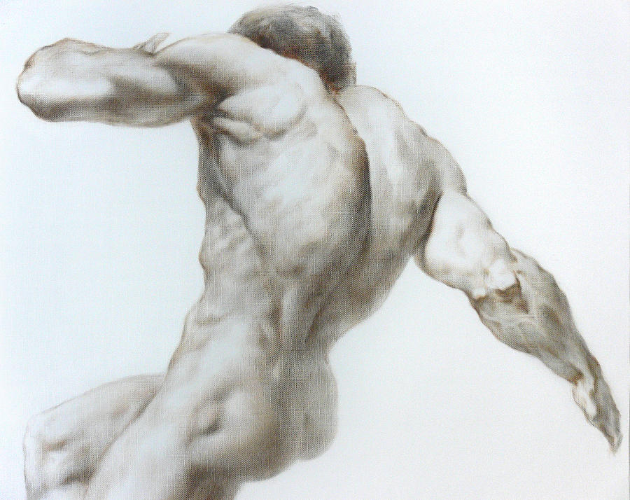 Nude 1a Painting by Valeriy Mavlo