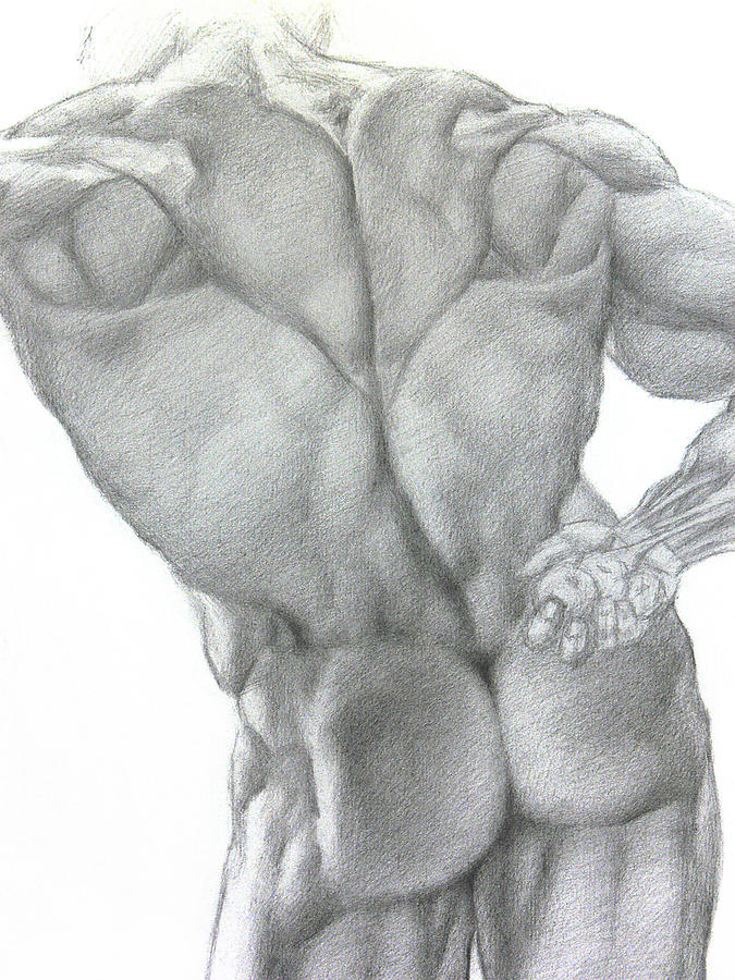 Nude 2a Drawing by Valeriy Mavlo