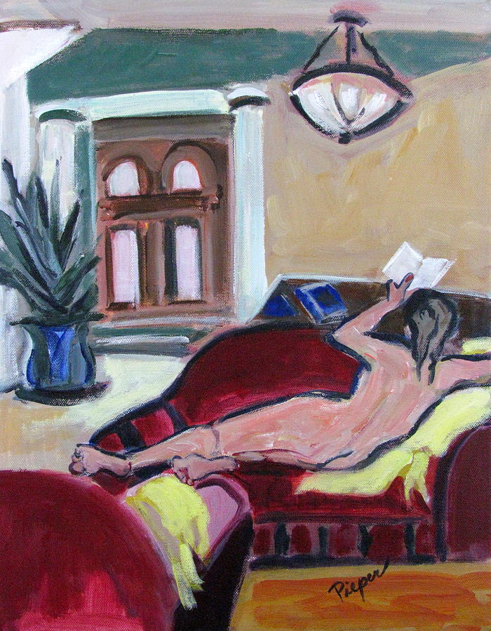 Nude and Foyer Painting by Betty Pieper
