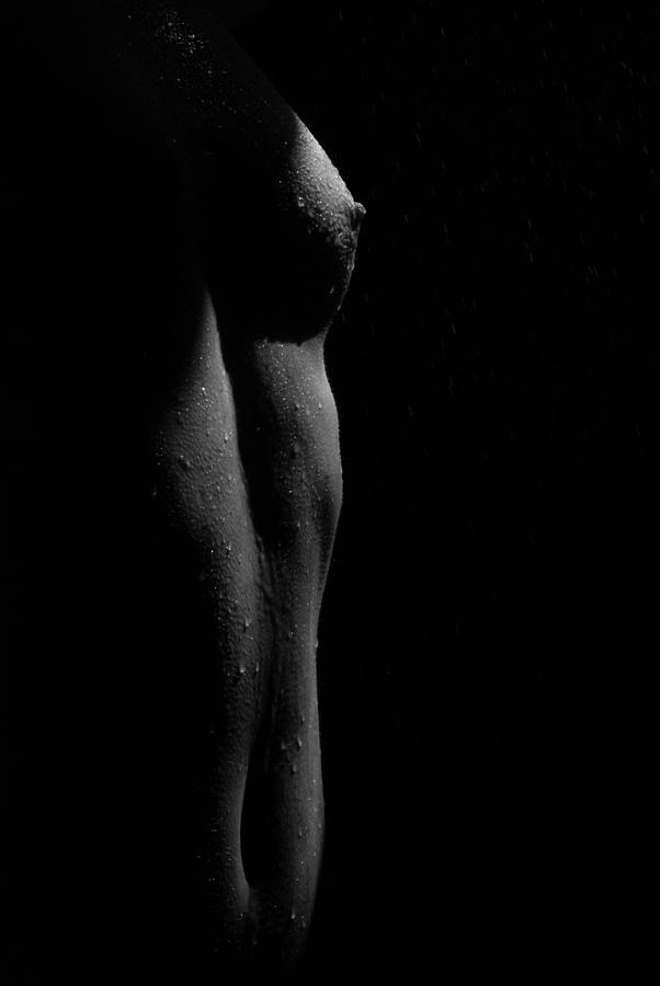 Nude and water Photograph by Michael McGowan