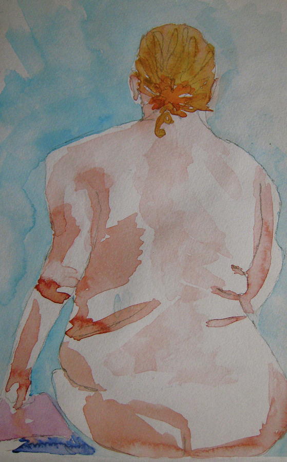 Nude  Painting by Beverley Harper Tinsley