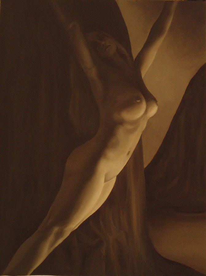 Nude Figure Painting by Katherine Huck Fernie Howard