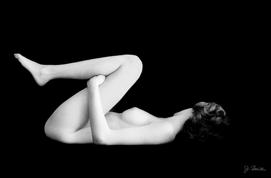 Nude in Contrast No. 3 Photograph by Joe Bonita