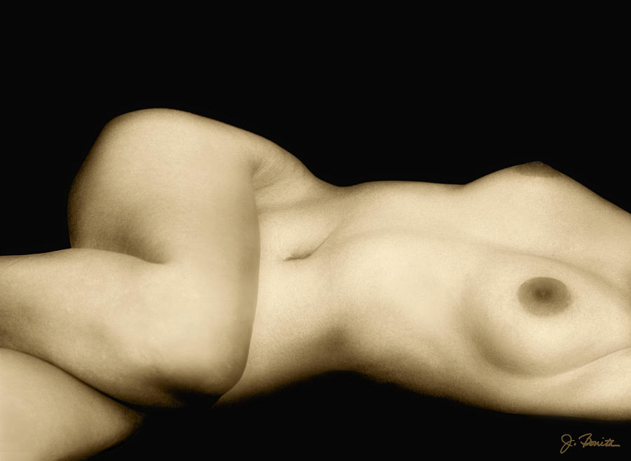 Nude Photograph - Nude in Repose No. 4 by Joe Bonita
