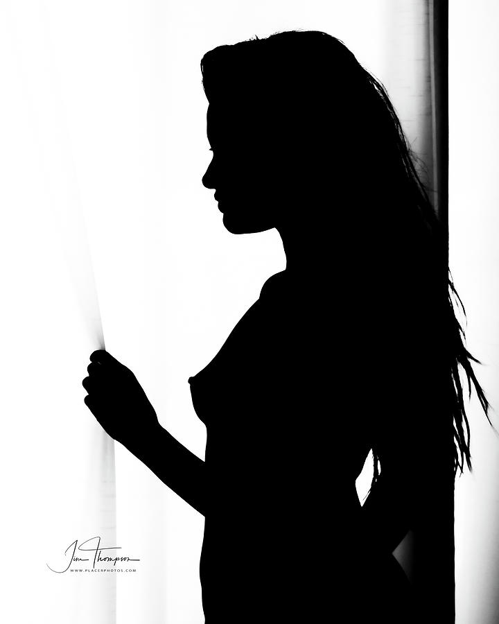 Nude in Silhouette Photograph by Jim Thompson