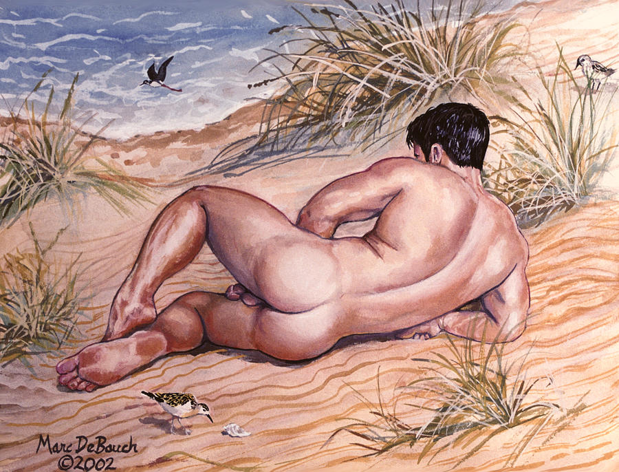 Nude on Dunes by Marc DeBauch.