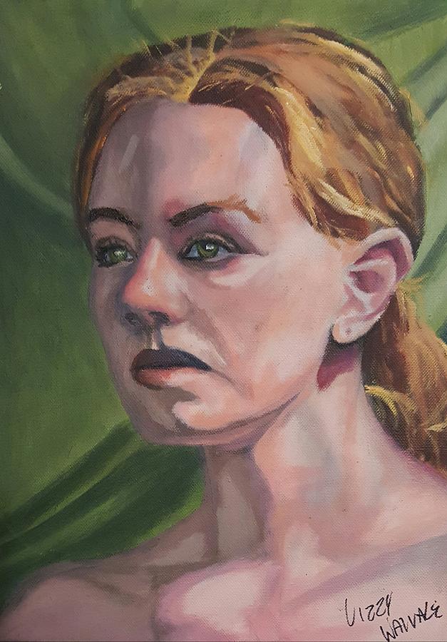 Nude Portrait Painting By Elizabeth Wallace Pixels