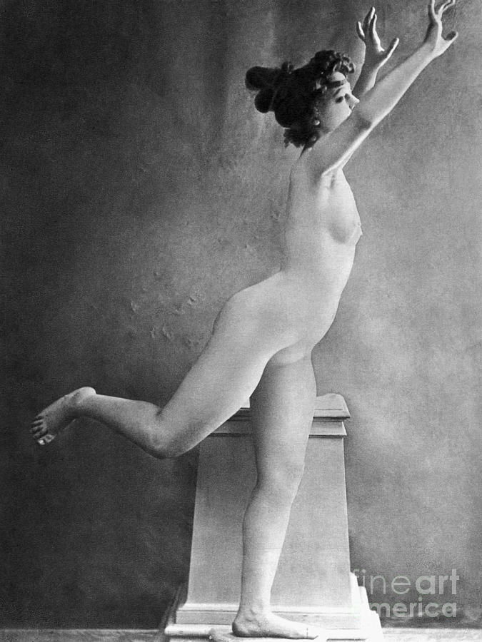 Nude Photograph - NUDE POSING, c1900 by Granger