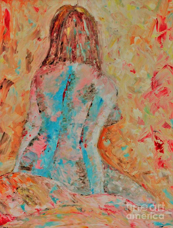 Nude Painting by Tracey Lee Cassin