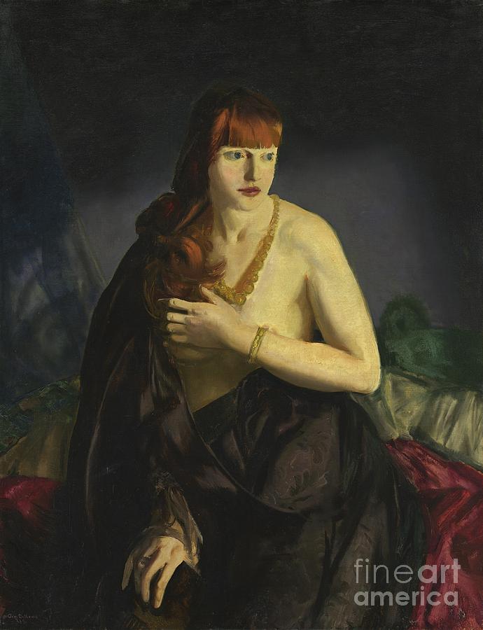 Nude With Red Hair Painting by George Bellows