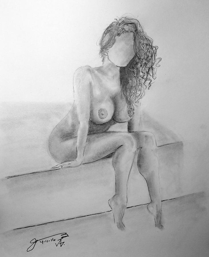 Nude Woman IIi Drawing