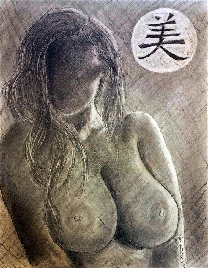 Nude Woman Xvii Drawing