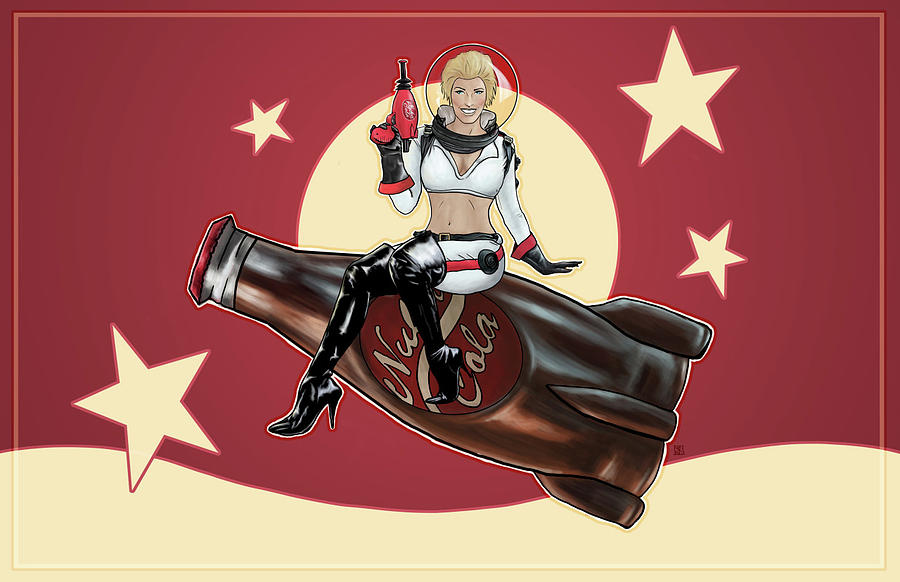 Nuka Girl Digital Art By Sarabeth Kett 9367