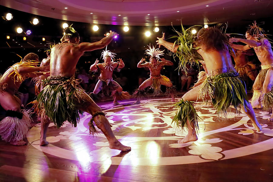 Nuku Hiva Dancers Photograph by David Smith