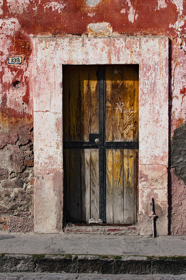 Architecture Photograph - Number 139 San Miguel de Allende by Carol Leigh