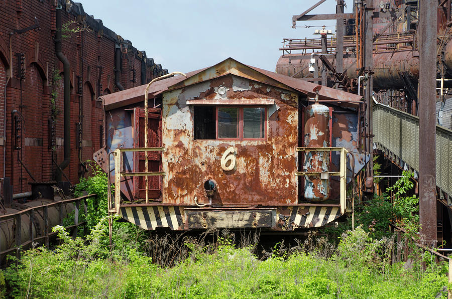Number 6 Coal Hopper - Bethlehem Steel Photograph by Bill Cannon