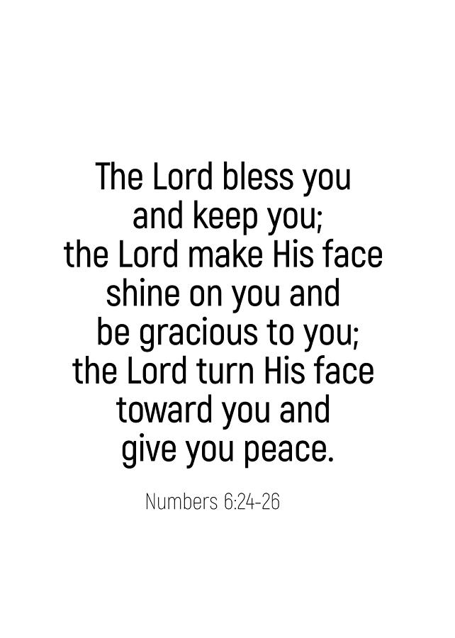 Numbers 6 24 #bibleverse #scriptures #blessing Photograph by Andrea Anderegg