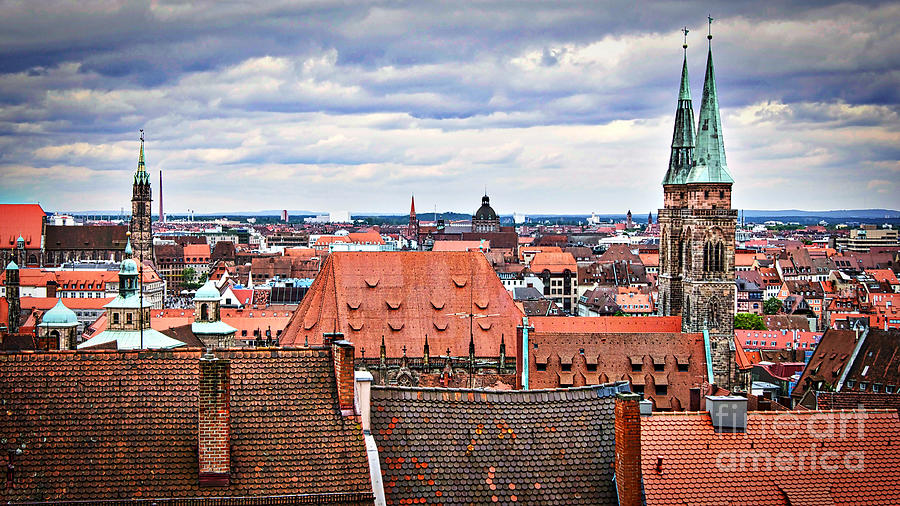 Nuremberg Altstadt Photograph by Dieter Lesche - Fine Art America