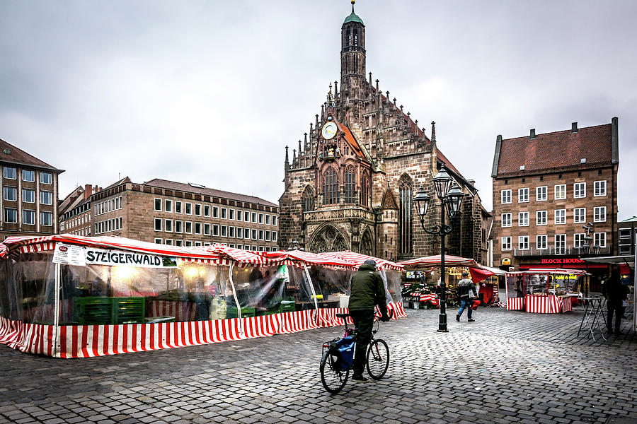 Nuremberg Market Photograph by Andrew Matwijec