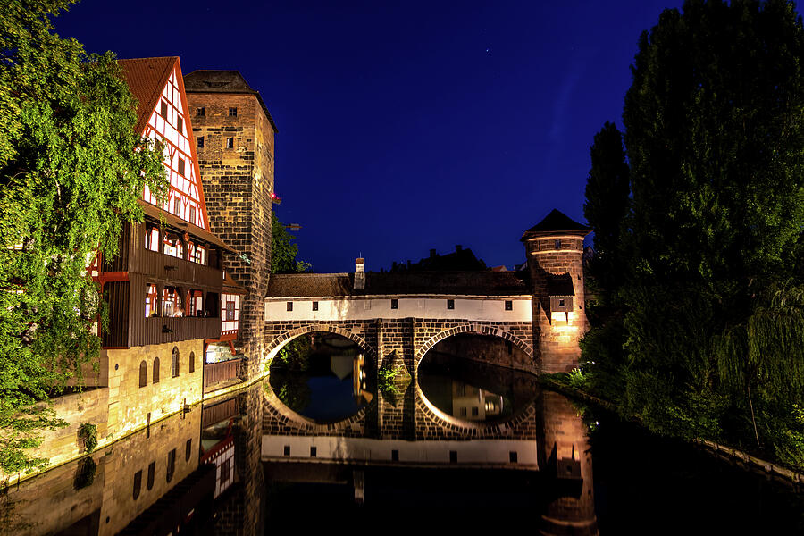 Nuremberg Mirrored Reflections Photograph by Norma Brandsberg