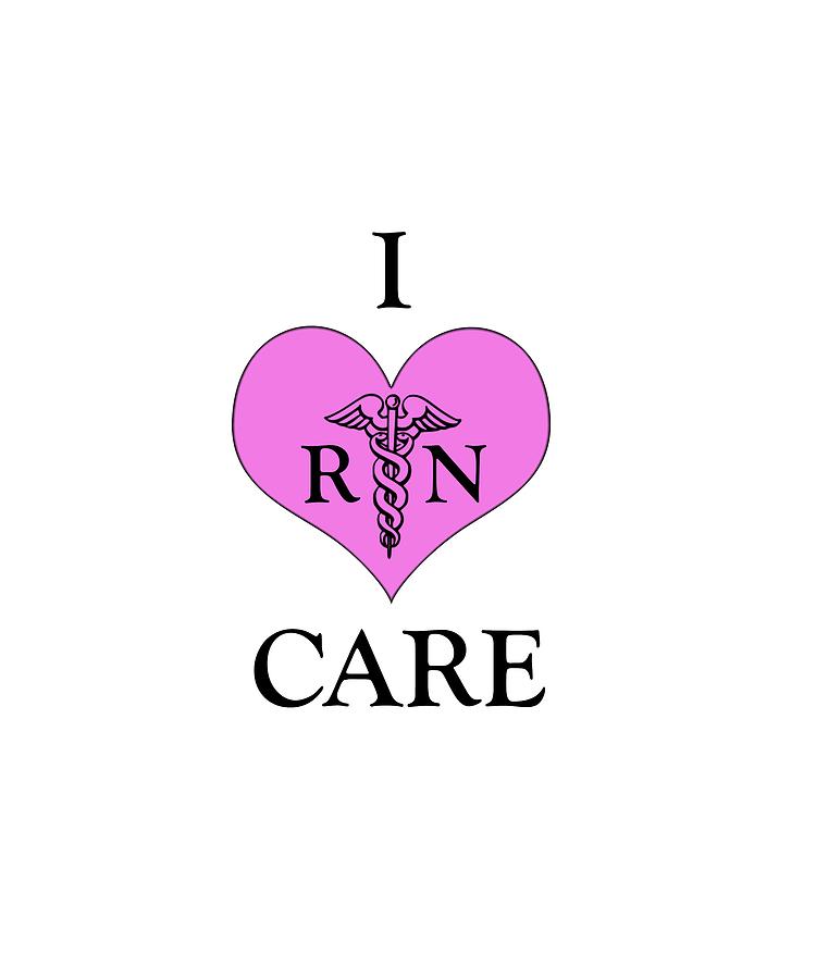 Nursing I Care -  Pink Photograph by Mark Kiver