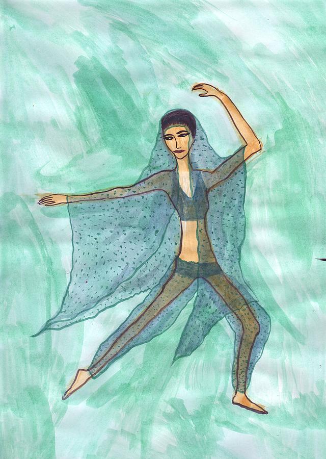 Nutcracker Painting - Nutcracker Act 2 Impressions in Progress by Sushila Burgess Nutcracker Painting - Nutcracker Act 2 Impressions in Progress by Sushila Burgess