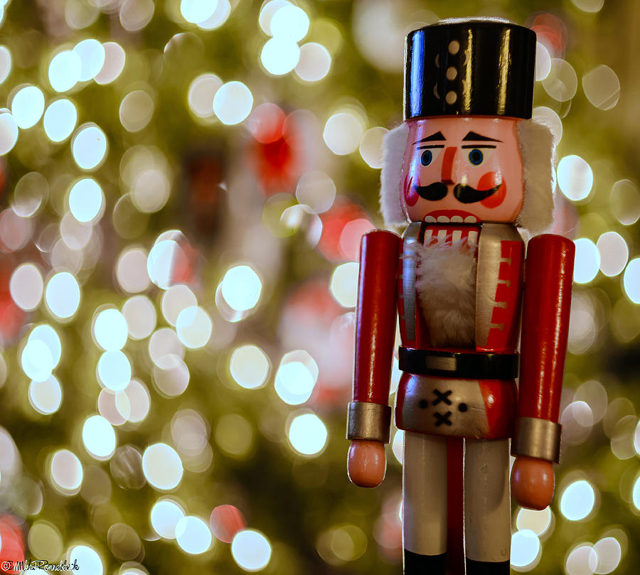 Holiday Photograph - Nutcracker by Mike Ronnebeck