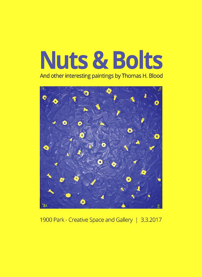 Nuts and Bolts t-shirt Painting by Thomas Blood