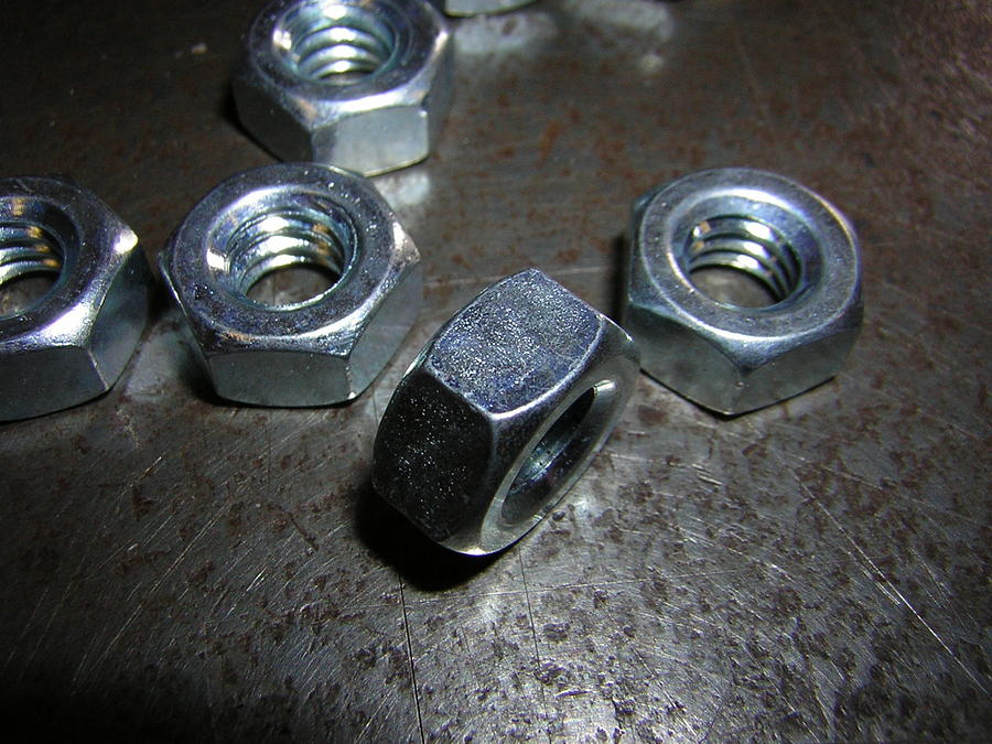 Tool Photograph - Nuts by George Jones