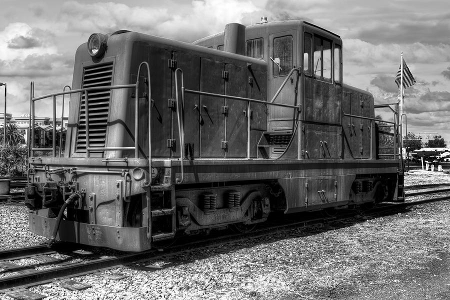 NVR 40 ton B/W Photograph by Bruce Bottomley