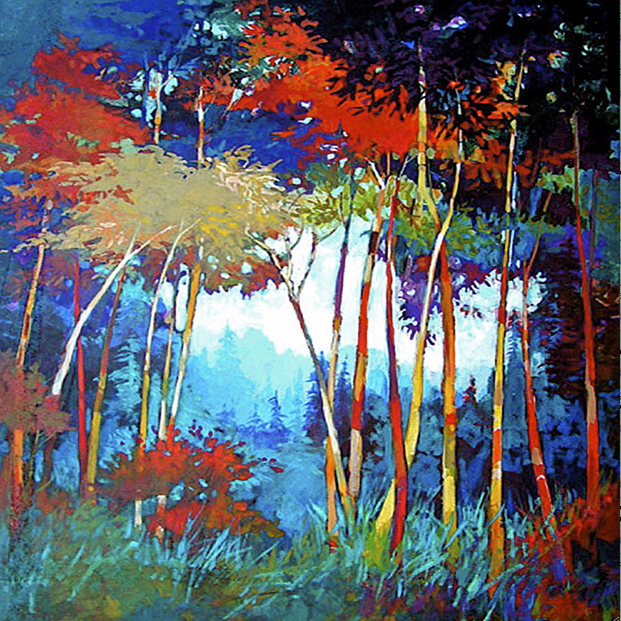 NW Autumn Painting by Dale  Witherow