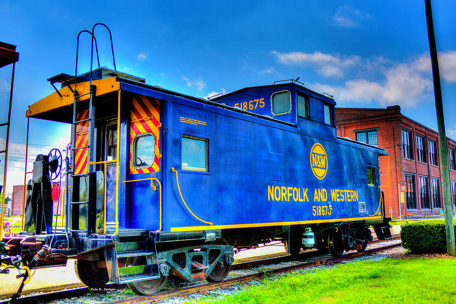 Spencer NC Caboose Photograph by Dale R Carlson