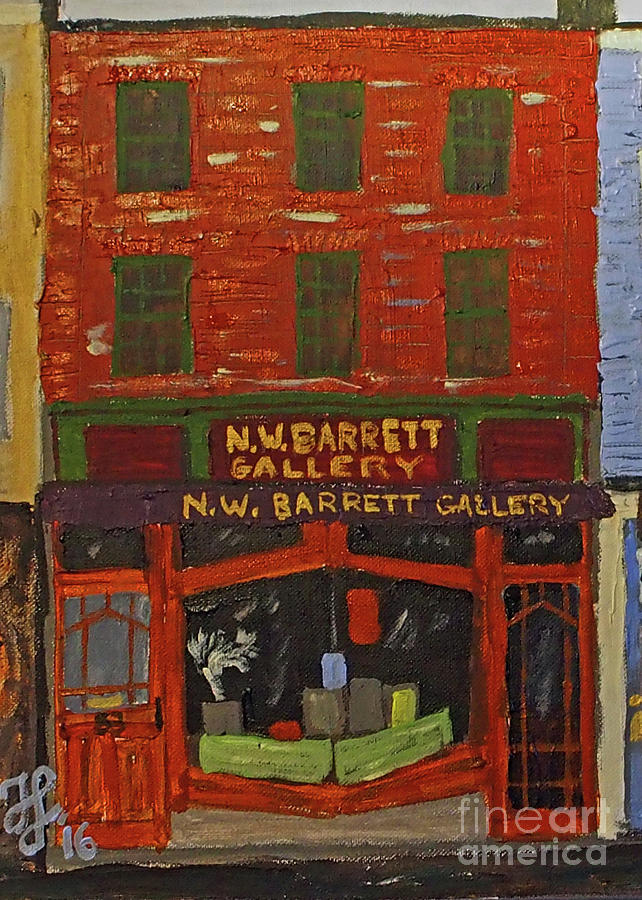 N.W.Barrett Gallery Painting by Francois Lamothe