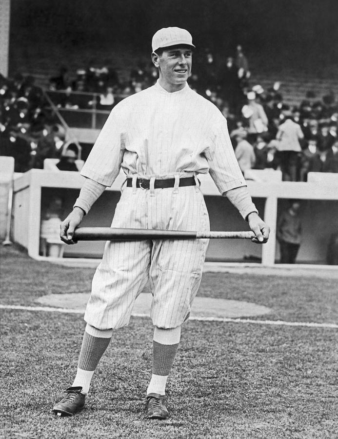 NY Giants Fred Snodgrass Photograph by Underwood Archives