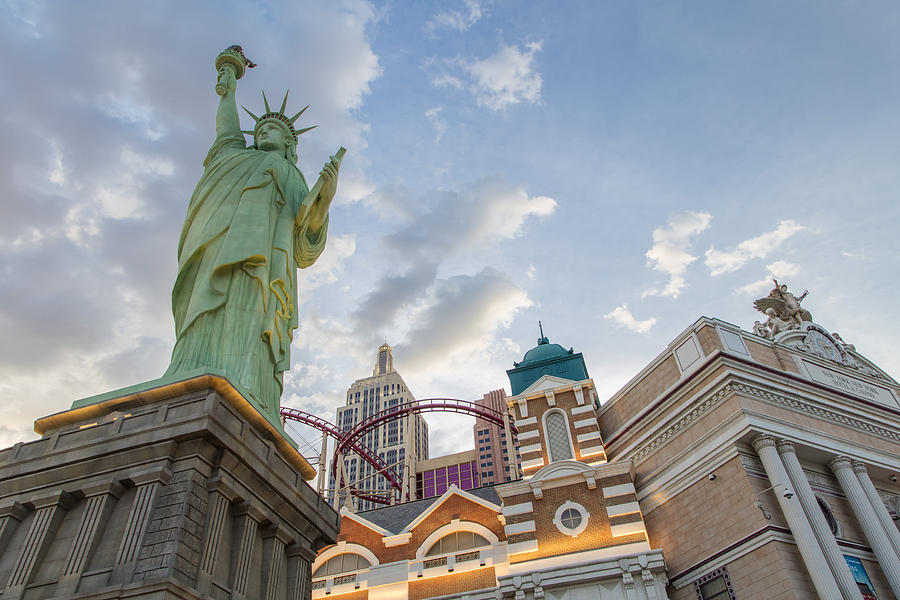 NY NY Vegas Statue of Liberty Photograph by John McGraw