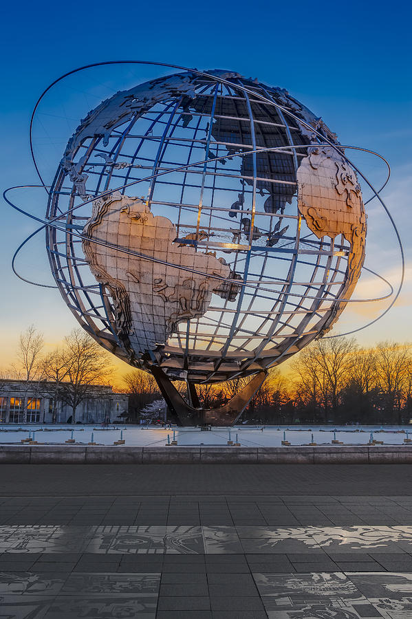 New York City Photograph - NY Worlds Fair Unisphere by Susan Candelario