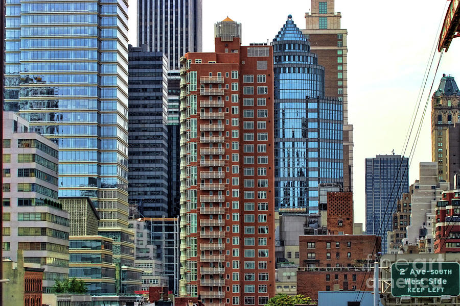 NYC Architecture Buildings Tall  Photograph by Chuck Kuhn